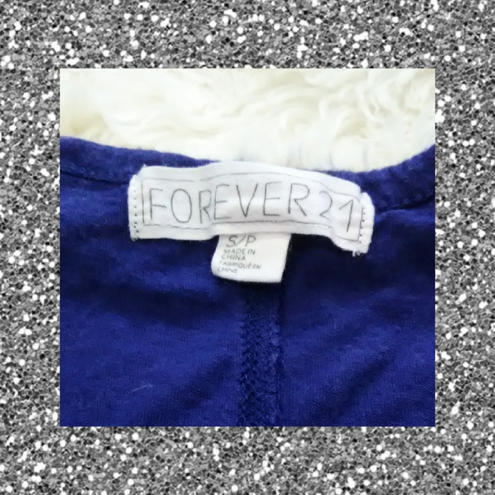 Blue Forever 21 Racer-Back - Picture 4 of 5